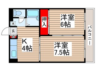 エステートマリンの物件間取画像